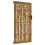 VidaXL vidaXL Gartentor 85x200 cm Cortenstahl Bambus-Design 1