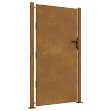 vidaXL Gartentor 100x175 cm Cortenstahl