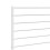 VidaXL (white, 160 cm) vidaXL Metal Headboard Bed Base Header Bedstead Headboard Bedroom Bed Header 6