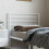 VidaXL (white, 100 cm) vidaXL Metal Headboard Bed Base Header Bedstead Headboard Bedroom Bed Header 3