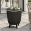 VidaXL (black) vidaXL 3-in-1 Ice Cooler Table Cool Bar Portable Serving Table Polypropylene 3