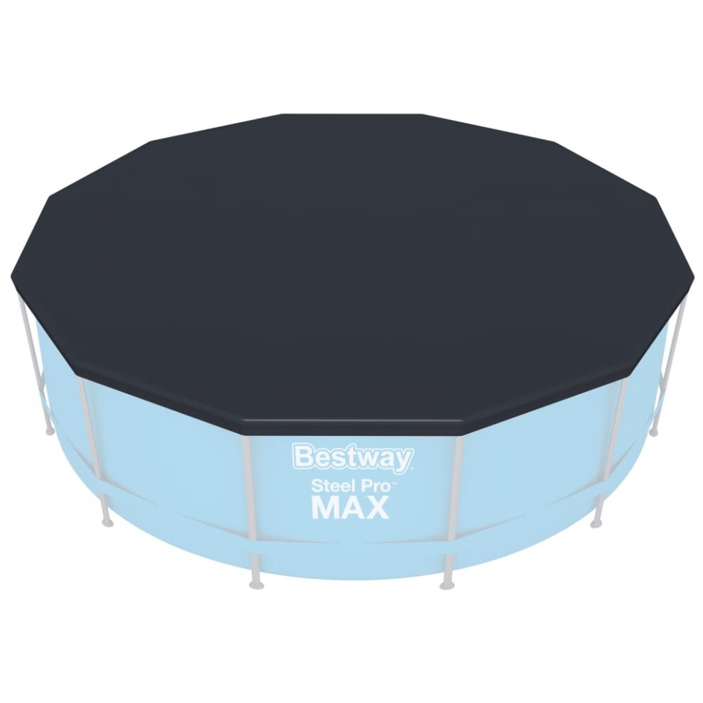 Bestway Pool Cover Above Ground Swimming Pool Cover for Round Pools Flowclear