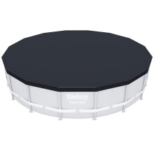 Bestway Pool Cover Above Ground Swimming Pool Cover for Round Pools Flowclear