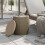 VidaXL vidaXL 4-in-1 Garden Storage Box Side Table Cool Box Light Brown Polypropylene 3