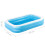 Bestway Bestway Inflatable Pool Garden Paddling Pool Family Rectangular Blue and White 5