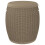 VidaXL vidaXL 4-in-1 Garden Storage Box Side Table Cool Box Light Brown Polypropylene 5