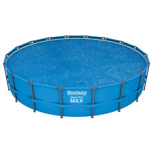Bestway Solar Pool Cover Above Ground Pool Cover for Round Pools Flowclear