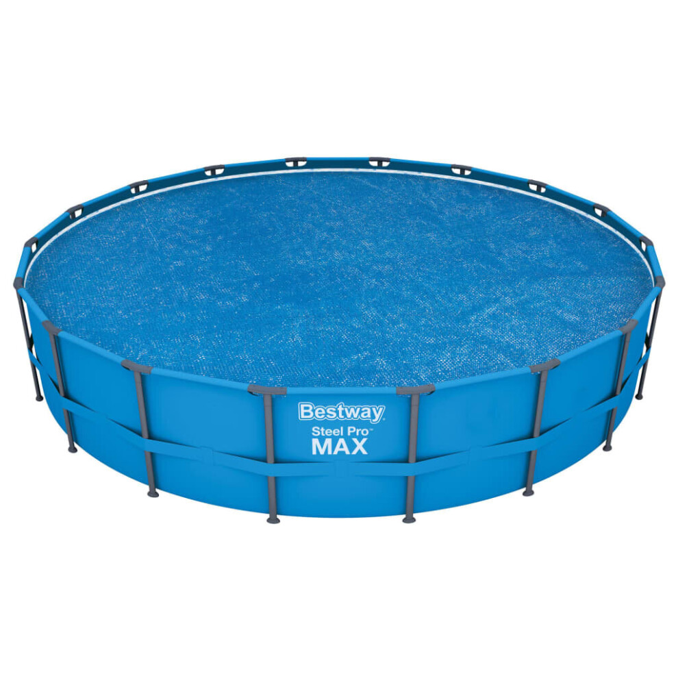 Bestway Solar Pool Cover Above Ground Pool Cover for Round Pools Flowclear