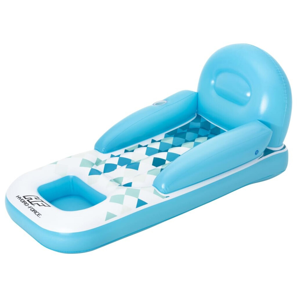 Bestway Floating Lounger Inflatable Pool Float Pool Lounger Hydro-Force Blue