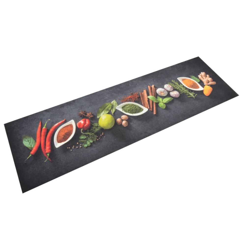 (dark grey, 45 x 150 cm) vidaXL Kitchen Floor Mat Washable Rug Multi Colours Multi Sizes Multi Models