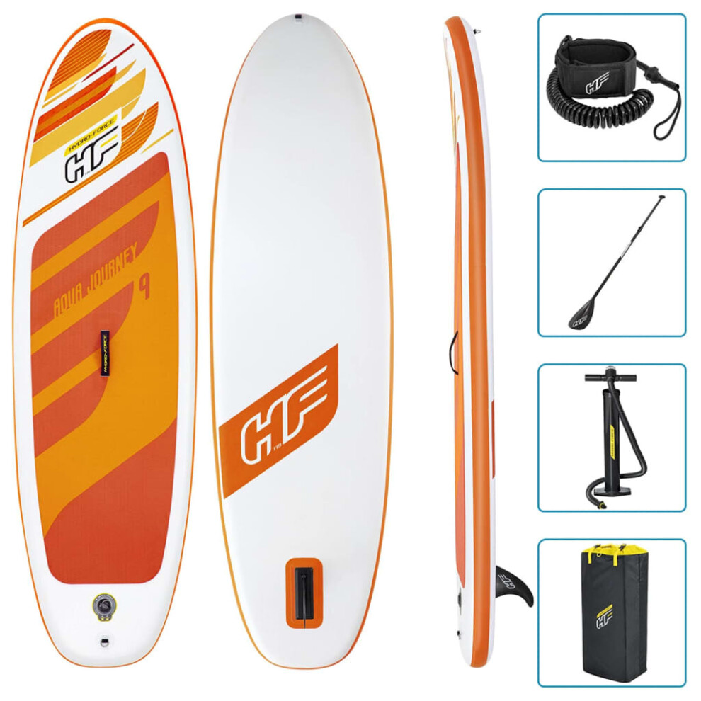 Bestway Hydro-Force Inflatable Paddleboard Set Surfboard Aqua Journey 65349