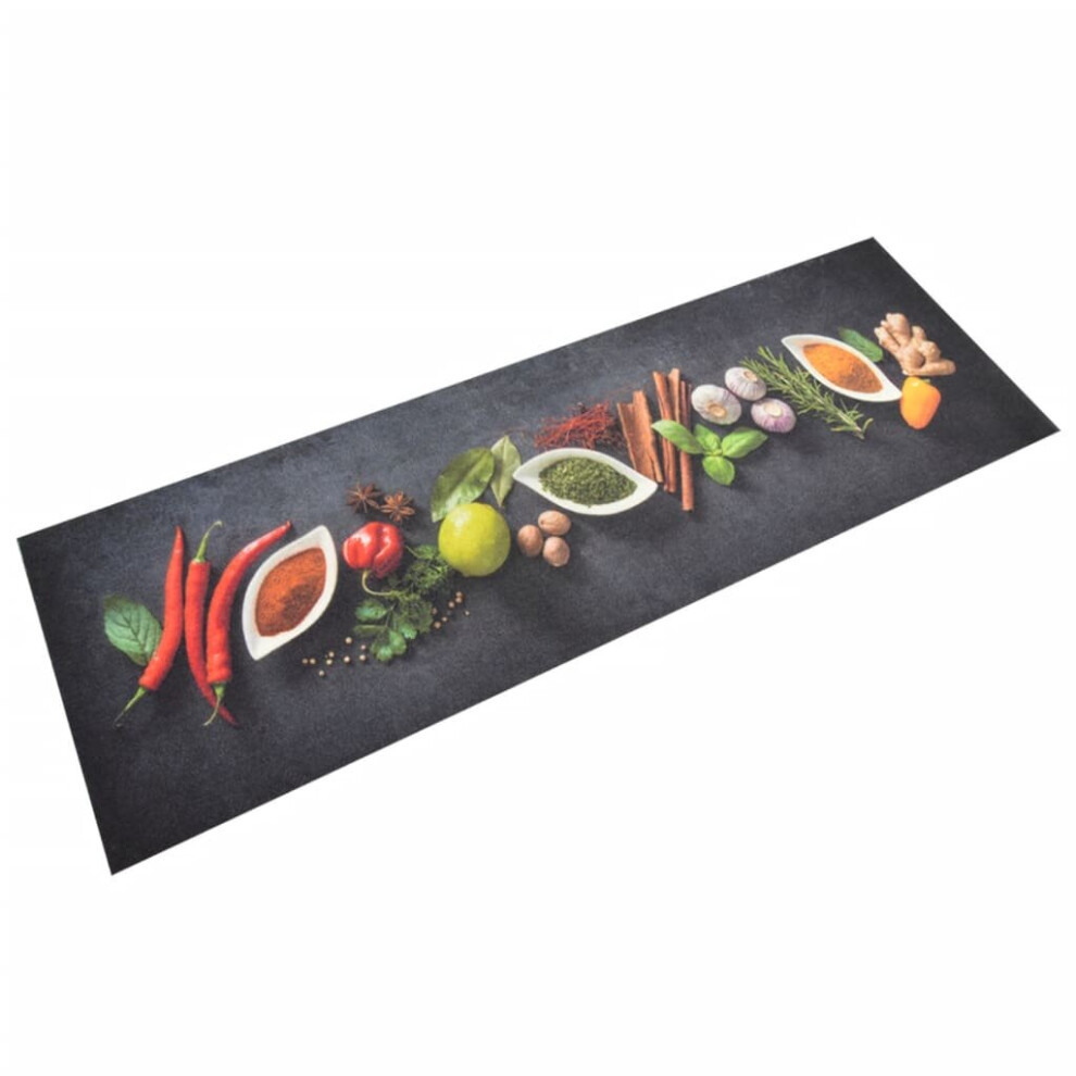 (dark grey, 60 x 180 cm) vidaXL Kitchen Floor Mat Washable Rug Multi Colours Multi Sizes Multi Models