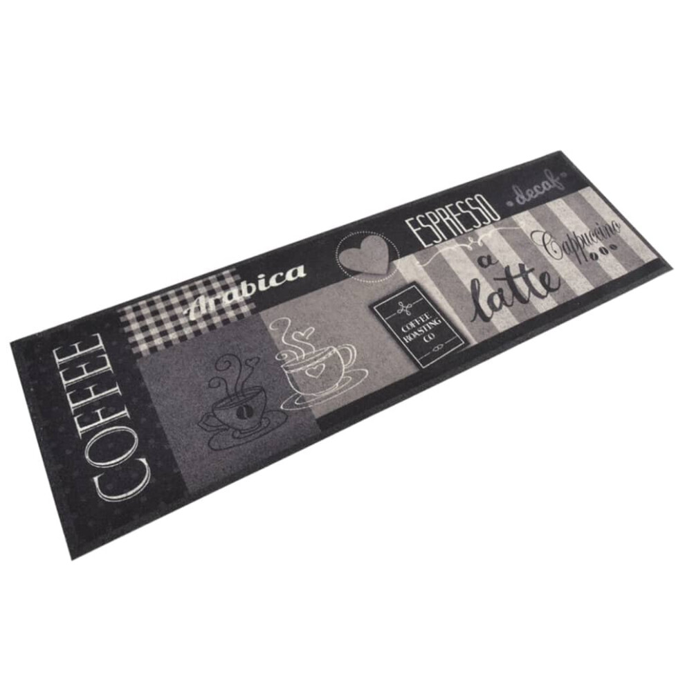 Vidaxl (Coffee, 60 X 180 Cm) Kitchen Rug Anti Fatigue Mat Runner Rug Washable Floor Carpet Velvet