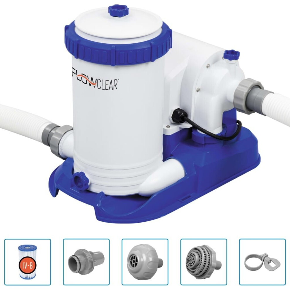 Bestway Swimming Pool Filter Pump Water Pump Pool Pump Flowclear 9463 L/h