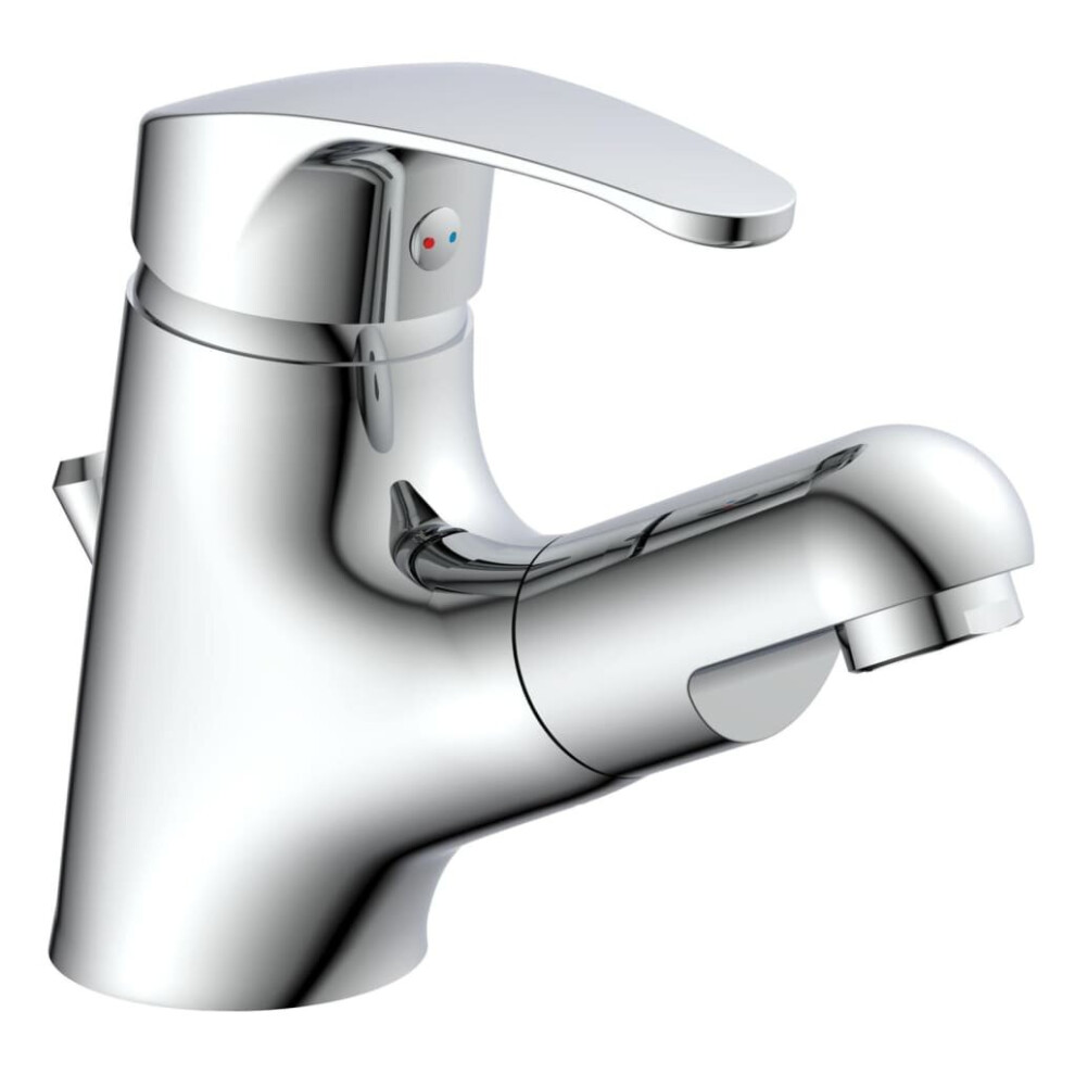 Eisl Basin Mixer Kitchen Tap With Pull-Out Spray Bathtub Tap Mixer Vico Chrome 9002560793386