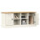VidaXL (white) vidaXL Shoe Bench Storage Bench Shoe Storage Cupboard VIGO Solid Wood Pine 2
