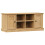 VidaXL (brown) vidaXL Shoe Bench Storage Bench Shoe Storage Cupboard VIGO Solid Wood Pine 1