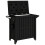 VidaXL vidaXL 3-in-1 Servierwagen Schwarz Polypropylen 2