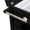 VidaXL vidaXL 3-in-1 Servierwagen Schwarz Polypropylen 7