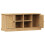 VidaXL (brown) vidaXL Shoe Bench Storage Bench Shoe Storage Cupboard VIGO Solid Wood Pine 3
