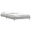 VidaXL (grey sonoma, 90 x 190 cm) vidaXL Bed Frame Bedroom Platform Bed Frame Bedstead Bed Base Engineered Wood 3