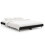 VidaXL (black, 140 x 190 cm) vidaXL Bed Frame Bedroom Platform Bed Frame Bedstead Bed Base Engineered Wood 1