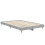 VidaXL (concrete grey, 120 x 190 cm) vidaXL Bed Frame Bedroom Platform Bed Frame Bedstead Bed Base Engineered Wood 5