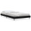 VidaXL (black, 90 x 190 cm) vidaXL Bed Frame Bedroom Platform Bed Frame Bedstead Bed Base Engineered Wood 2