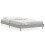VidaXL (grey sonoma, 90 x 190 cm) vidaXL Bed Frame Bedroom Platform Bed Frame Bedstead Bed Base Engineered Wood 1