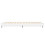 VidaXL (white, 140 x 190 cm) vidaXL Bed Frame Bedroom Platform Bed Frame Bedstead Bed Base Engineered Wood 7