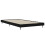 VidaXL (black, 90 x 190 cm) vidaXL Bed Frame Bedroom Platform Bed Frame Bedstead Bed Base Engineered Wood 5