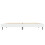 VidaXL (white, 120 x 190 cm) vidaXL Bed Frame Bedroom Platform Bed Frame Bedstead Bed Base Engineered Wood 6