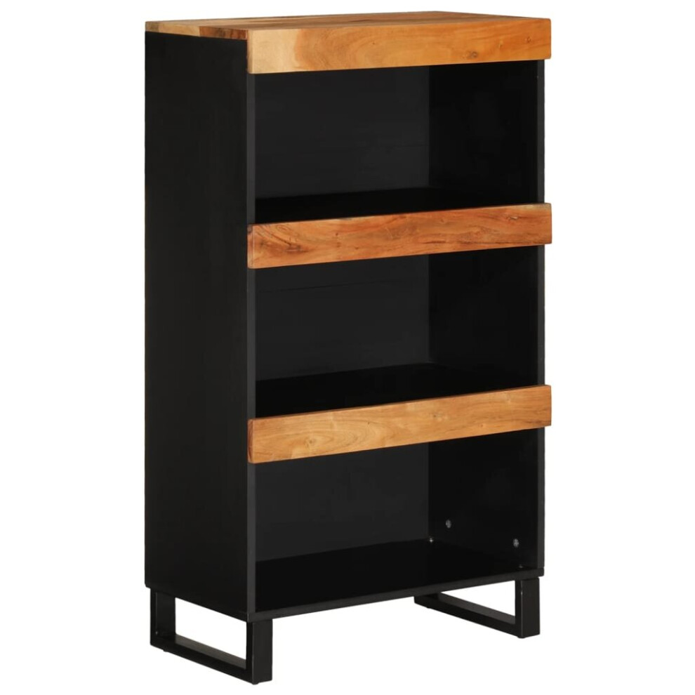 (brown) vidaXL Side Cabinet Bedside Cabinet Sideboard Side Table Solid Wood Mango