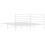 VidaXL (white, 193 x 203 cm/with headboard) vidaXL Metal Bed Frame with Headboard Bed Base Mattress Foundation Bedstead 8