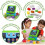 LeapFrog LeapFrog 2 in 1 LeapTop Touch Laptop, Green, Learning Tablet, for Kids Ages 2 Years + & Count Along Till Educational Interactive Toy Shop With 20 6