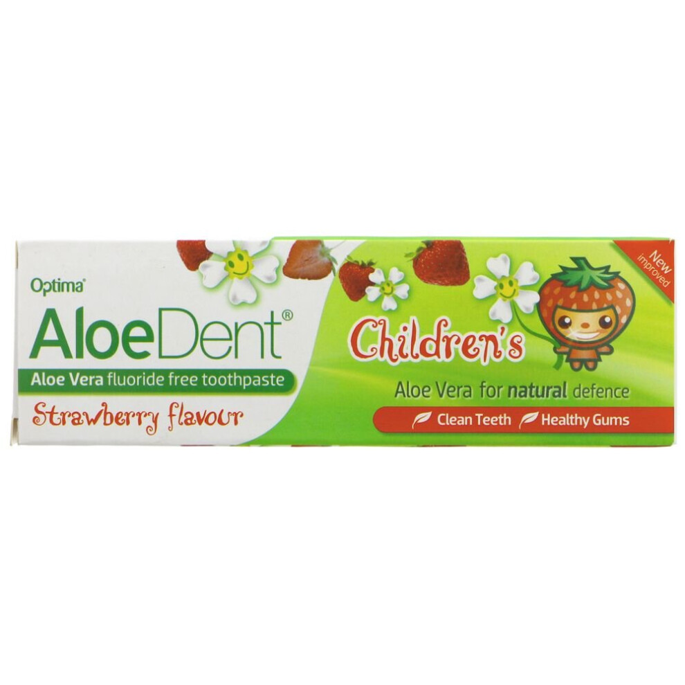 Aloe Dent Aloe Vera Childrens Toothpaste - 50ml ( pack of 6 )