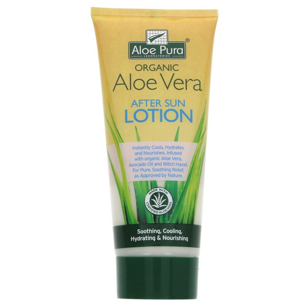 Aloe Pura Aloe Vera After Sun Lotion - 200ml ( pack of 6 )