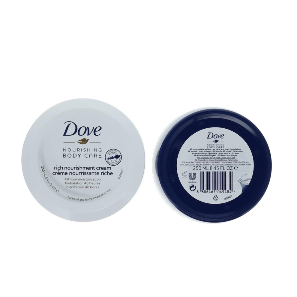 Dove Nourishing Body Care Rich Nourishment Cream 250ml