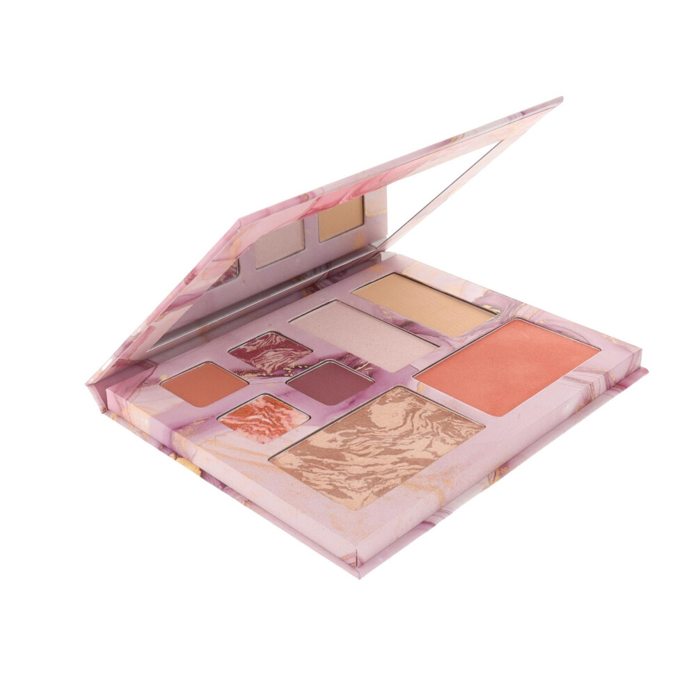 Sunkissed Pretty Precious Eye & Face Palette - 6.5g Baked Bronzer, 8g Blusher, 4.2g Highlighter, 4.2g Face Powder, 2 x 2g Textured Eyeshadow, 2 x 1.7g