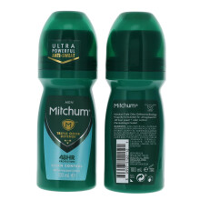 Mitchum Triple Odor Defense Clean Control 100ml Roll On Antiperspirant & Deodorant - 48HR Protection for Men