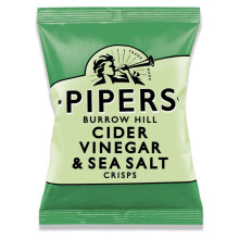 Pipers Crisps Somerset Cider Vinegar 40g (Pack of 24)