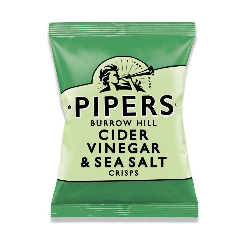 Pipers Crisps Somerset Cider Vinegar 40G (Pack Of 24)