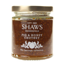 Shaws Fig & Honey Chutney 195g (Pack of 6)