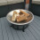 60cm Garden Fire Pit Bowl/ BBQ Grill and Mesh Lid 10