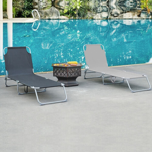 Chaise Lounge Foldable Portable Chair 2