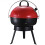 Metal Portable Charcoal Grill Red BBQ 1