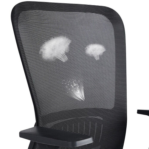 Ergonomic Mesh Home Office Chair Adjustable Height 1