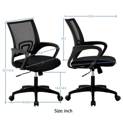 Adjustable Swivel Office Chair Ergonomic Home 1