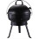 Metal Portable Charcoal Grill Black BBQ 1