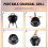 Metal Portable Charcoal Grill Black BBQ 2